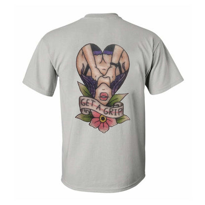 Get A Grip Print Men's T-shirt