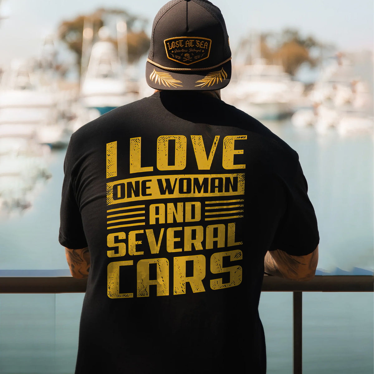 I Love One Woman And Several Cars T-shirt