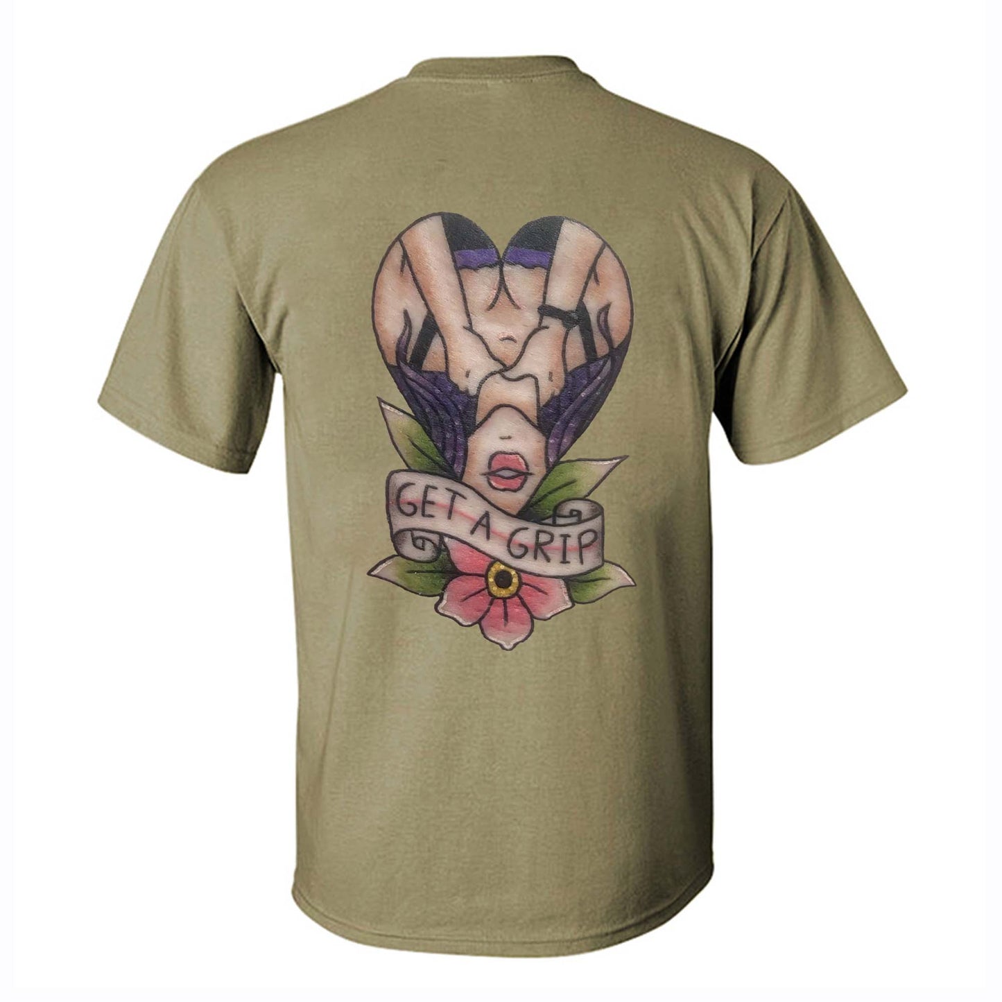 Get A Grip Print Men's T-shirt
