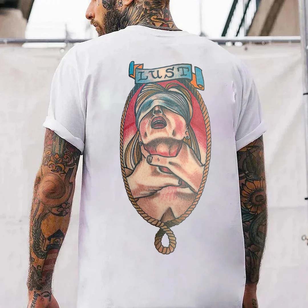 Just Choke Me Up Printed Men's T-shirt
