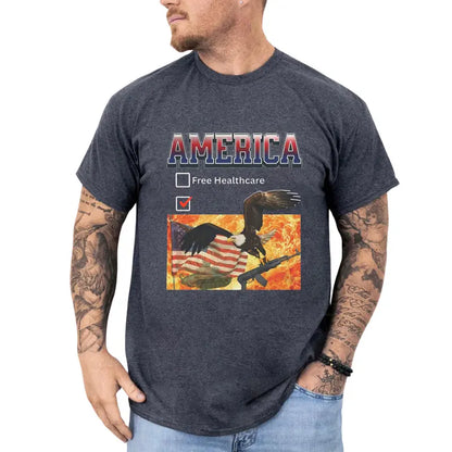 America Chaos Graphic T-Shirt