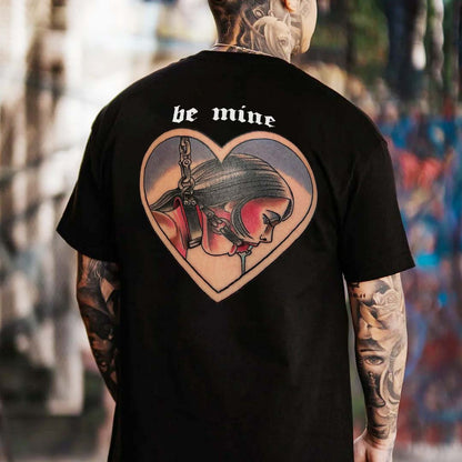 Be Mine Printed Men's T-shirt
