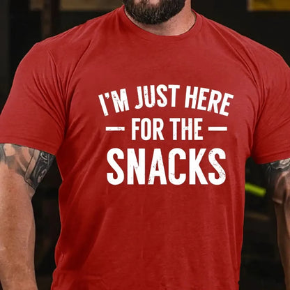 I'm Just Here For The Snacks Graphic T-Shirt