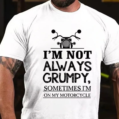 I'm Not Always Grumpy Men Graphic T-Shirt