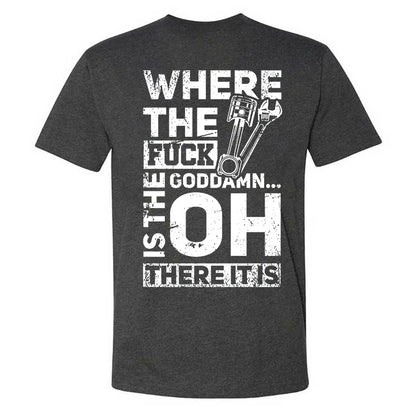 Where The Fuck Goddamn Is The There It Is T-shirt
