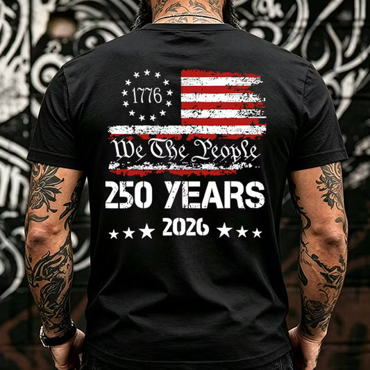 250 Years We The People 1776-2026 Celebration T-shirts