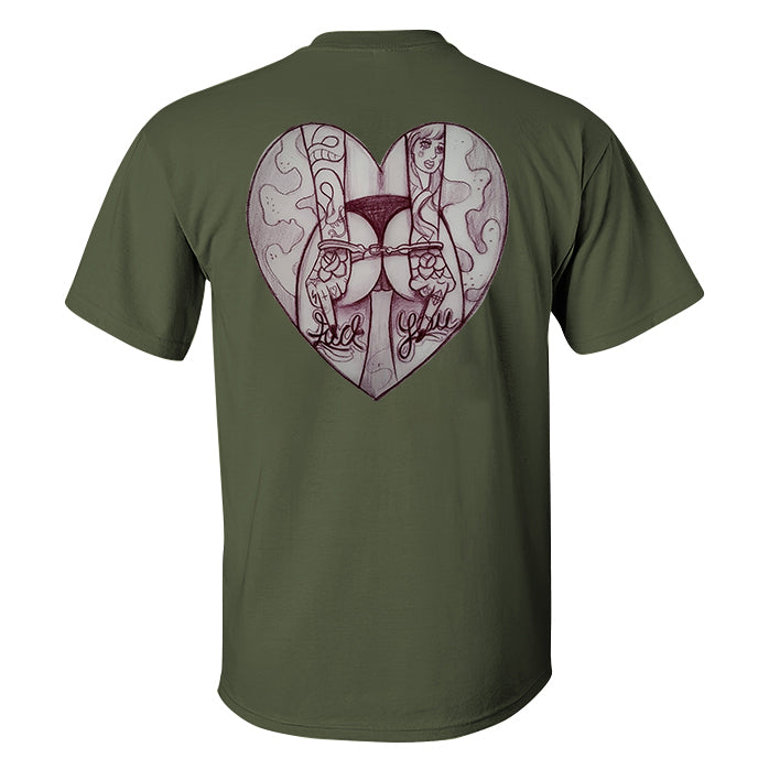 Handcuff You Printed Men's T-shirt