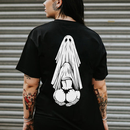 Ghost Sexy Butt Print Women's T-shirt