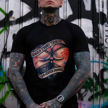 Girls That Tease Printed Men's T-shirt