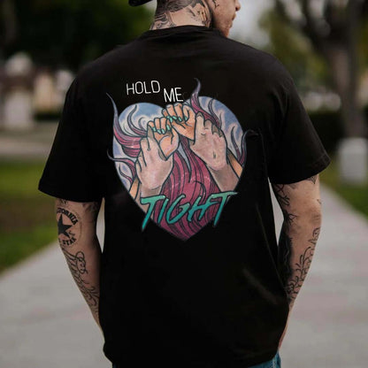 Hold Me Printed Men's T-shirt