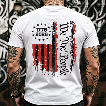 250 Years We The People 1776-2026 Celebration Back T-Shirts