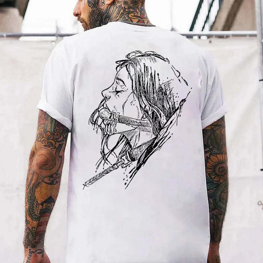 Lover Game Printed Men's T-shirt