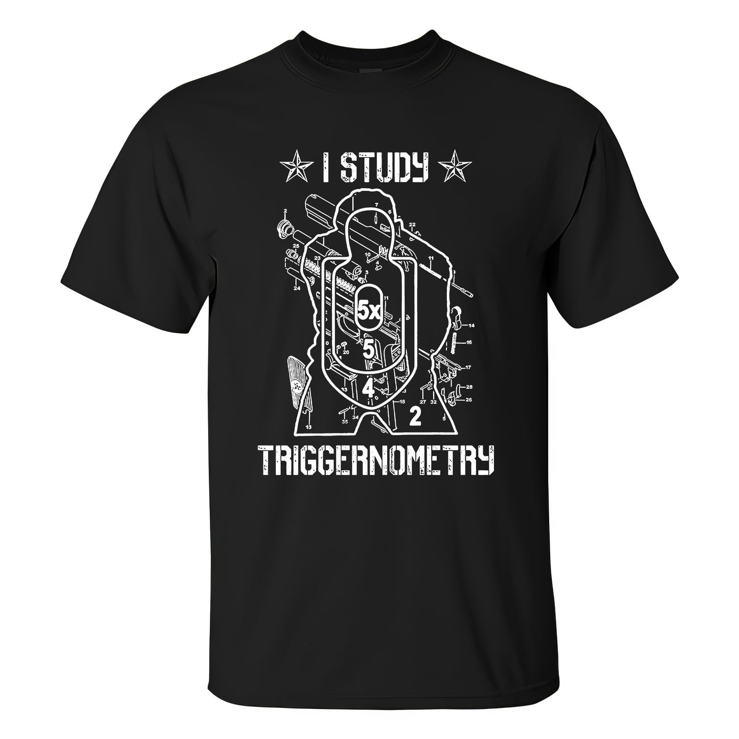 I Study Triggernometry Printed Men's T-shirt