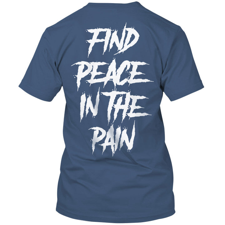 Find Peace In The Pain Men's Crew Neck T-shirt