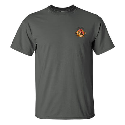 Trust No One Handshake Print Short-sleeved T-shirt