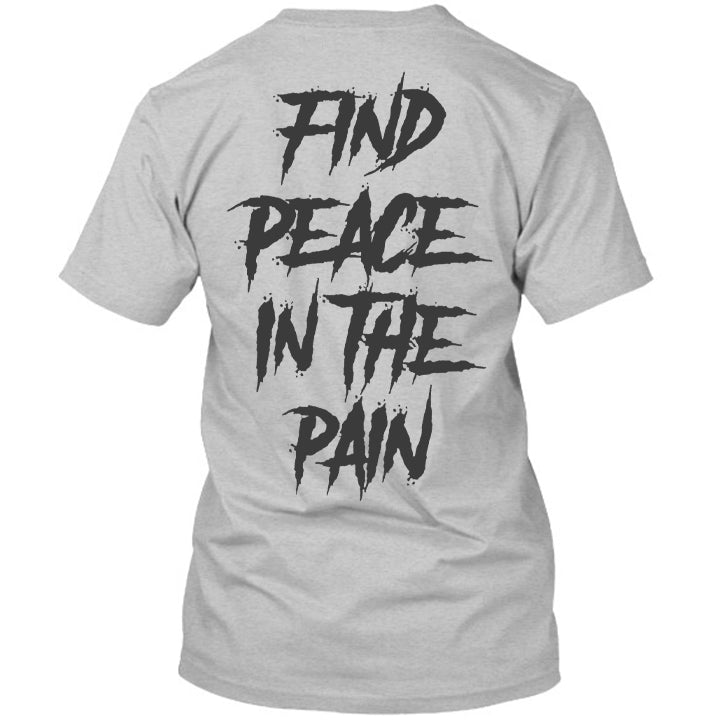 Find Peace In The Pain Men's Crew Neck T-shirt