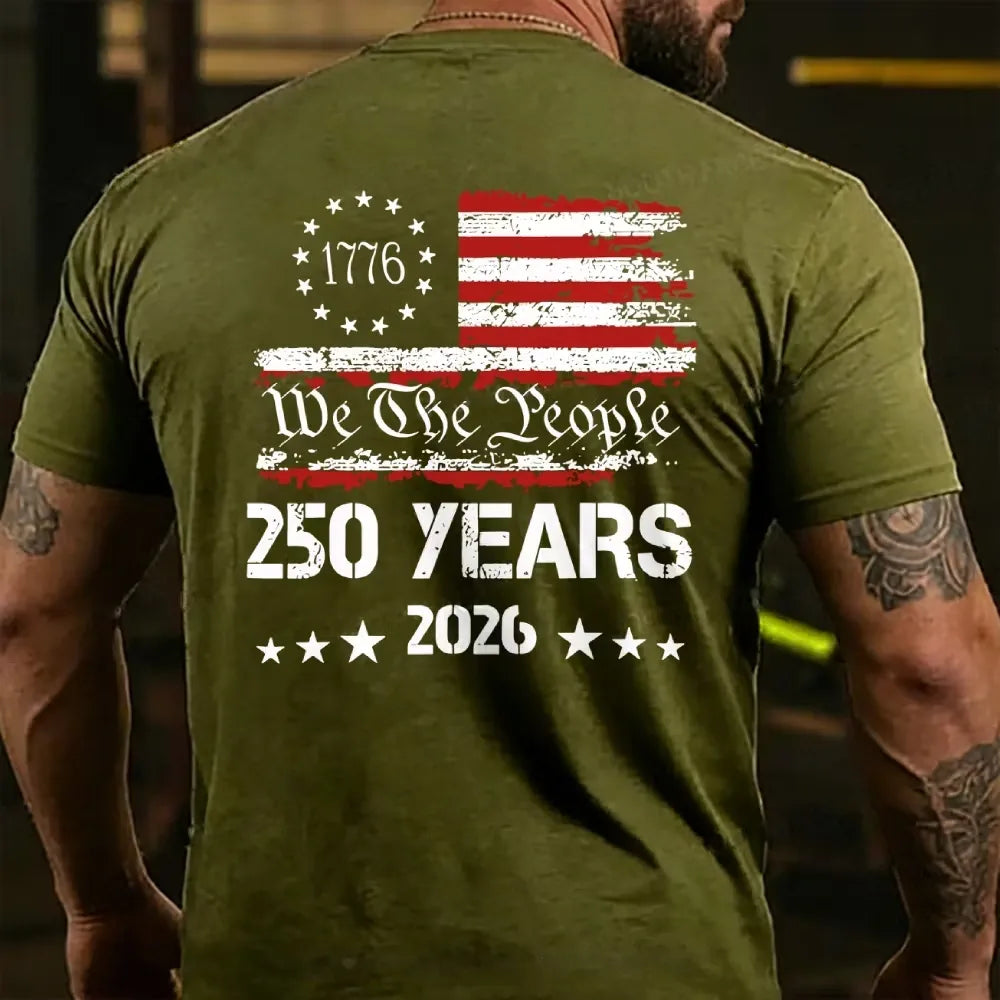 250 Years We The People 1776-2026 Celebration T-shirts