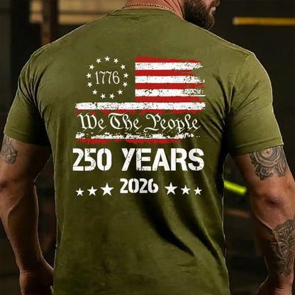 250 Years We The People 1776-2026 Celebration T-shirts