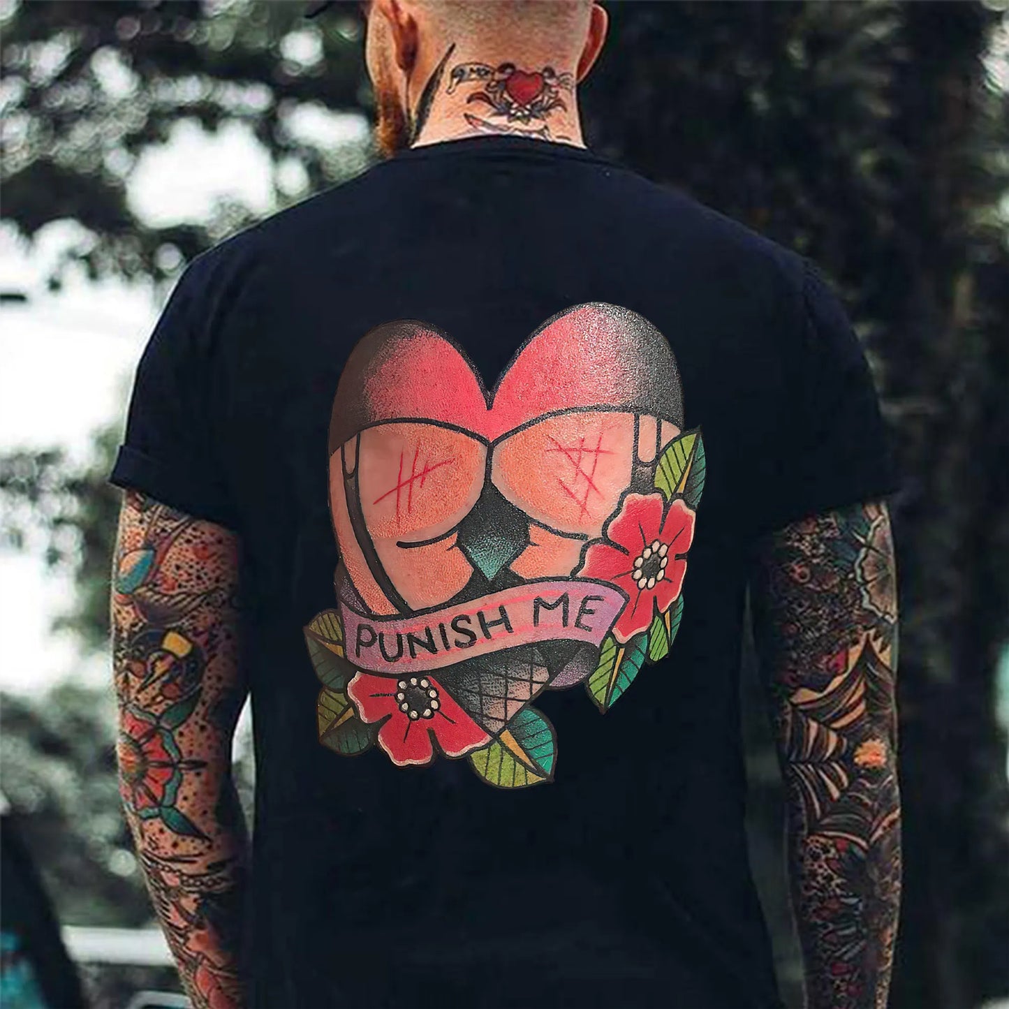 Punish Me Sexy Ass Printed Men's T-shirt