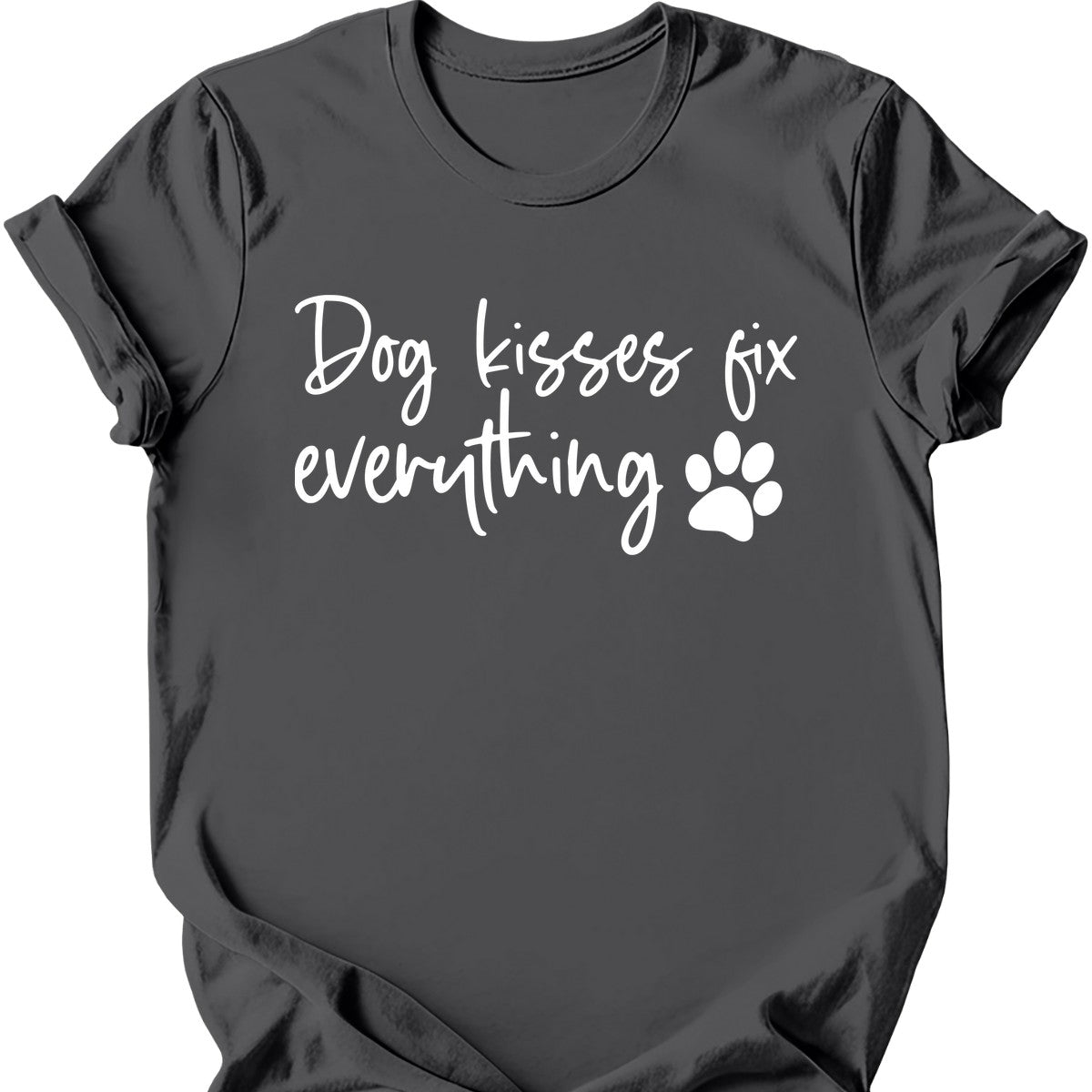 Dog Kisses Fix Everything T-Shirt Secondary image