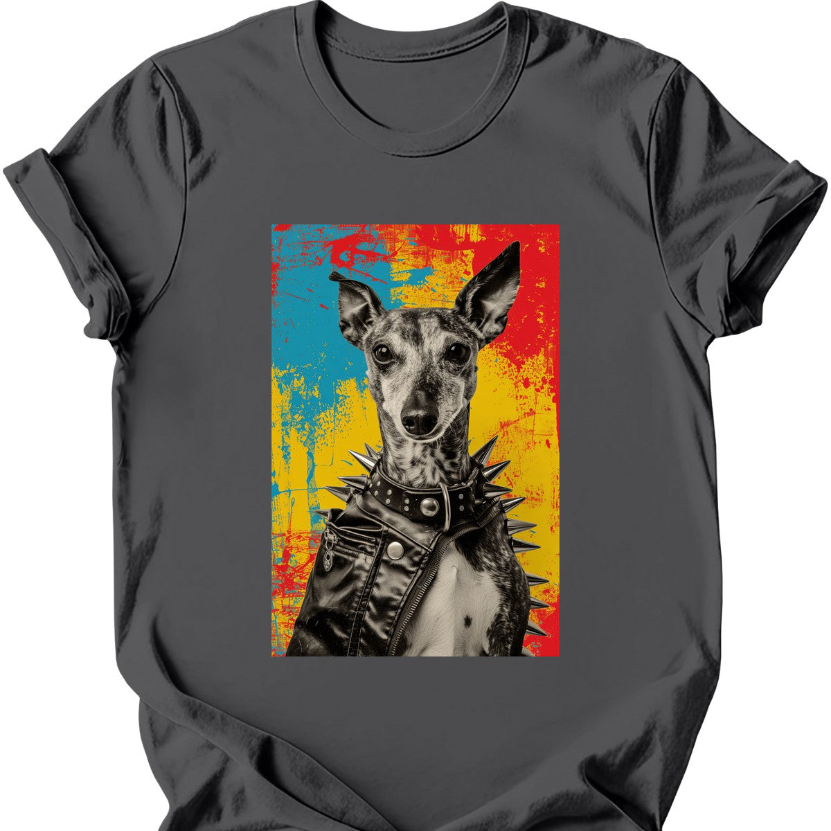 Whippet - Punk Dog T-Shirt Secondary image