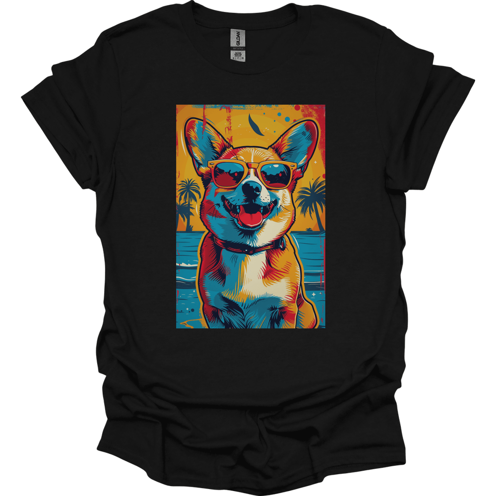Pembroke Welsh Corgi - Summer Dog T-Shirt