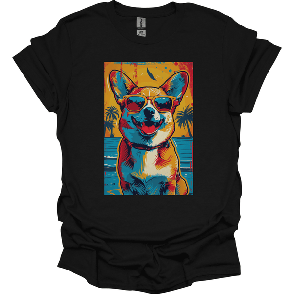 Pembroke Welsh Corgi - Summer Dog T-Shirt