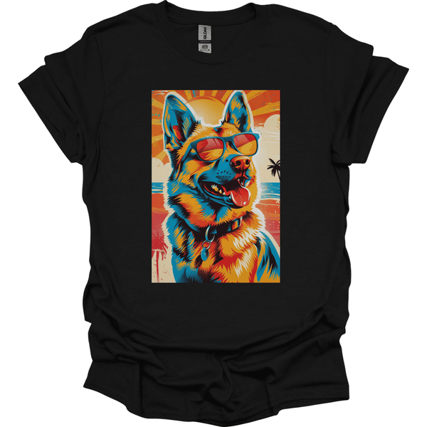 German Shepherd - Summer Dog T-Shirt