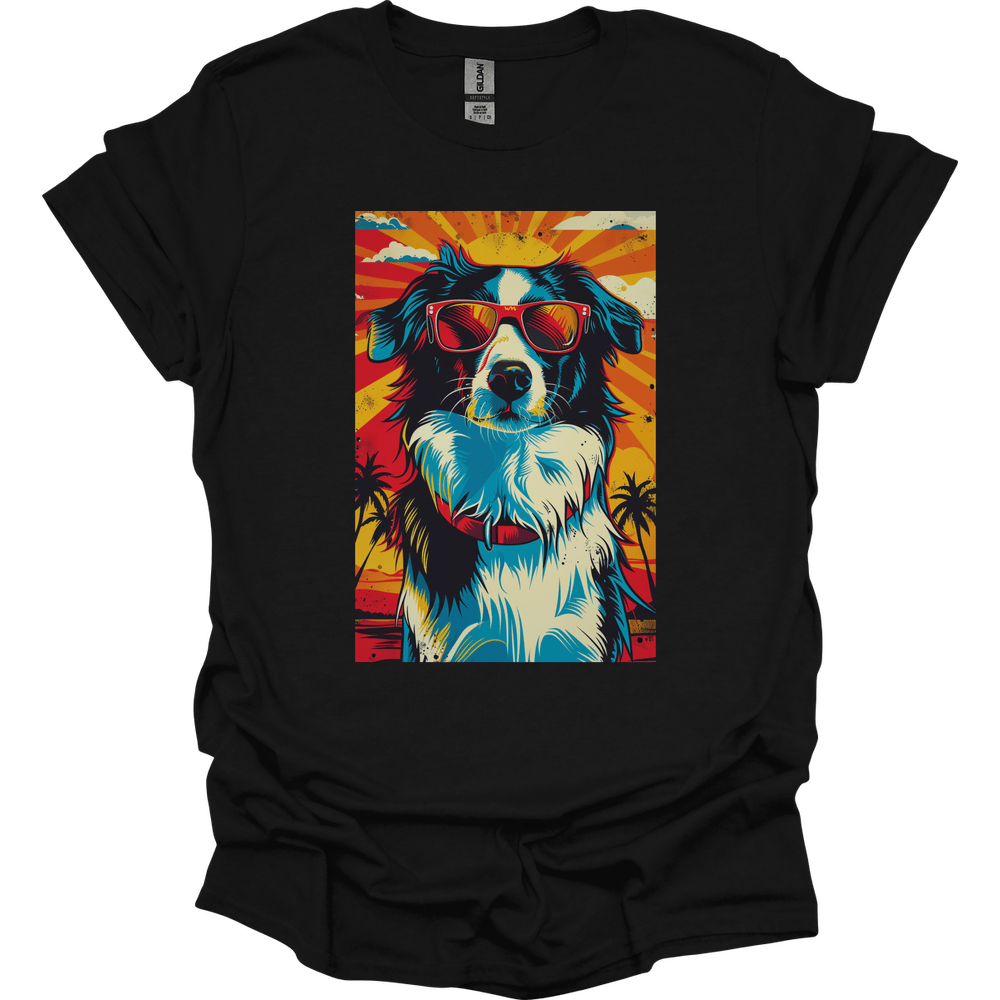 Border Collie - Summer Dog T-Shirt