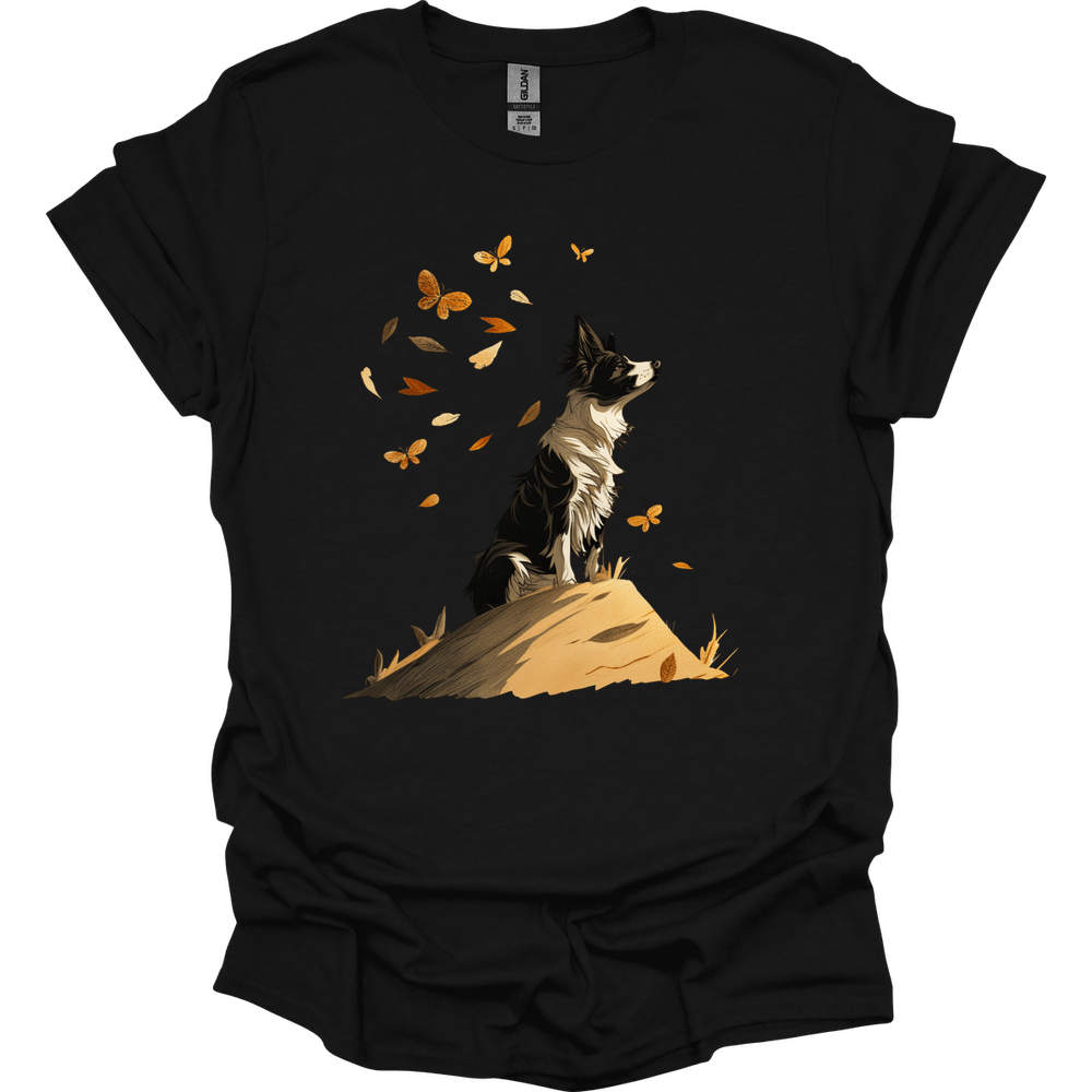 Border Collie - Fall Dog T-Shirt