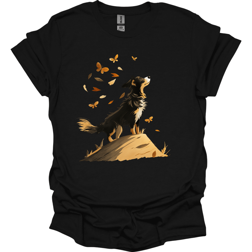 Australian Shepherd - Fall Dog T-Shirt