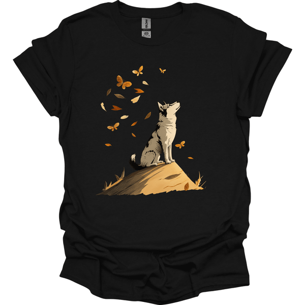 Siberian Husky - Fall Dog T-Shirt