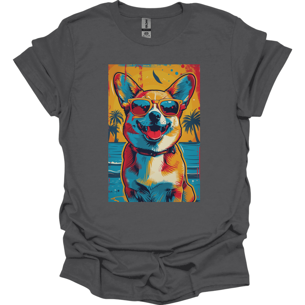 Pembroke Welsh Corgi - Summer Dog T-Shirt