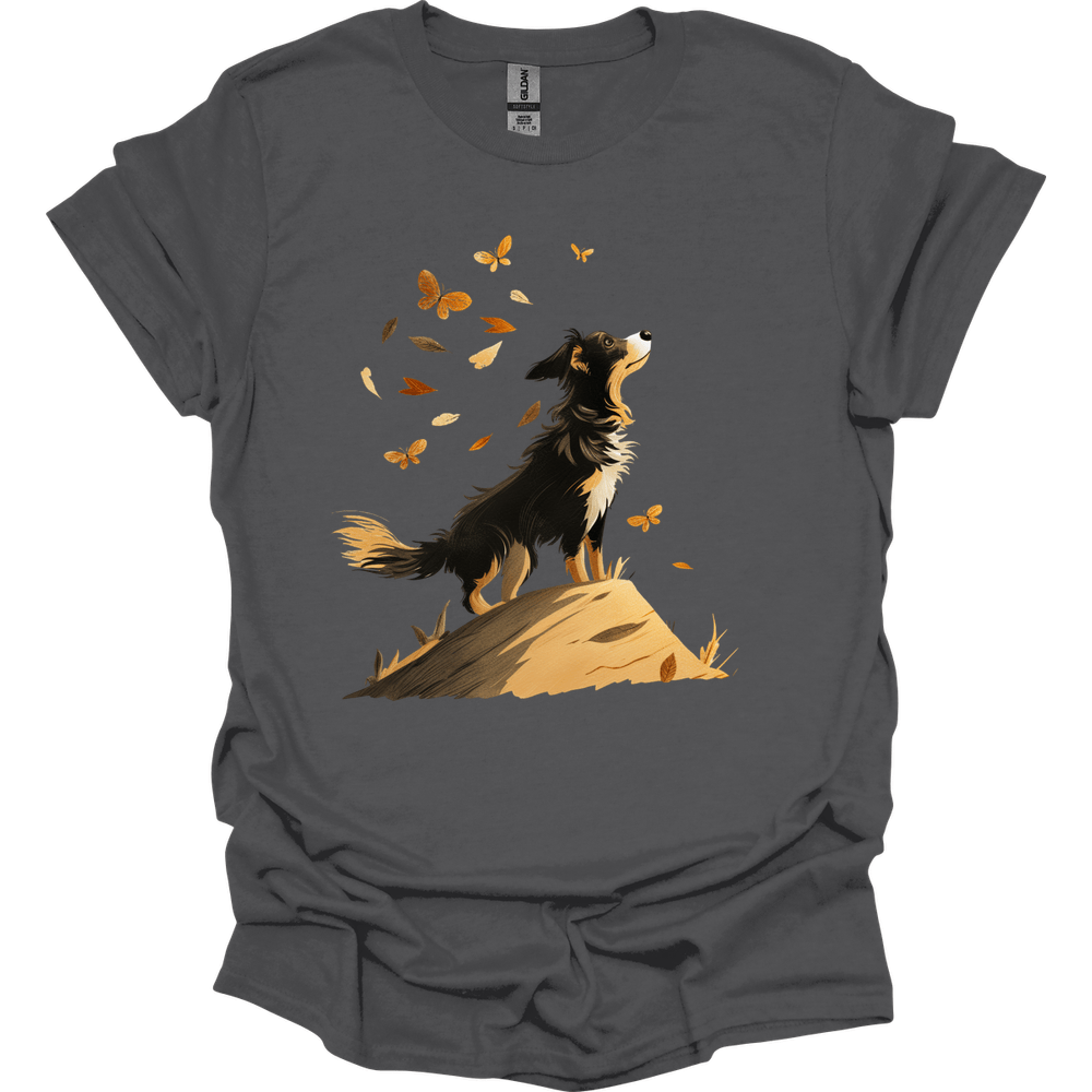 Australian Shepherd - Fall Dog T-Shirt
