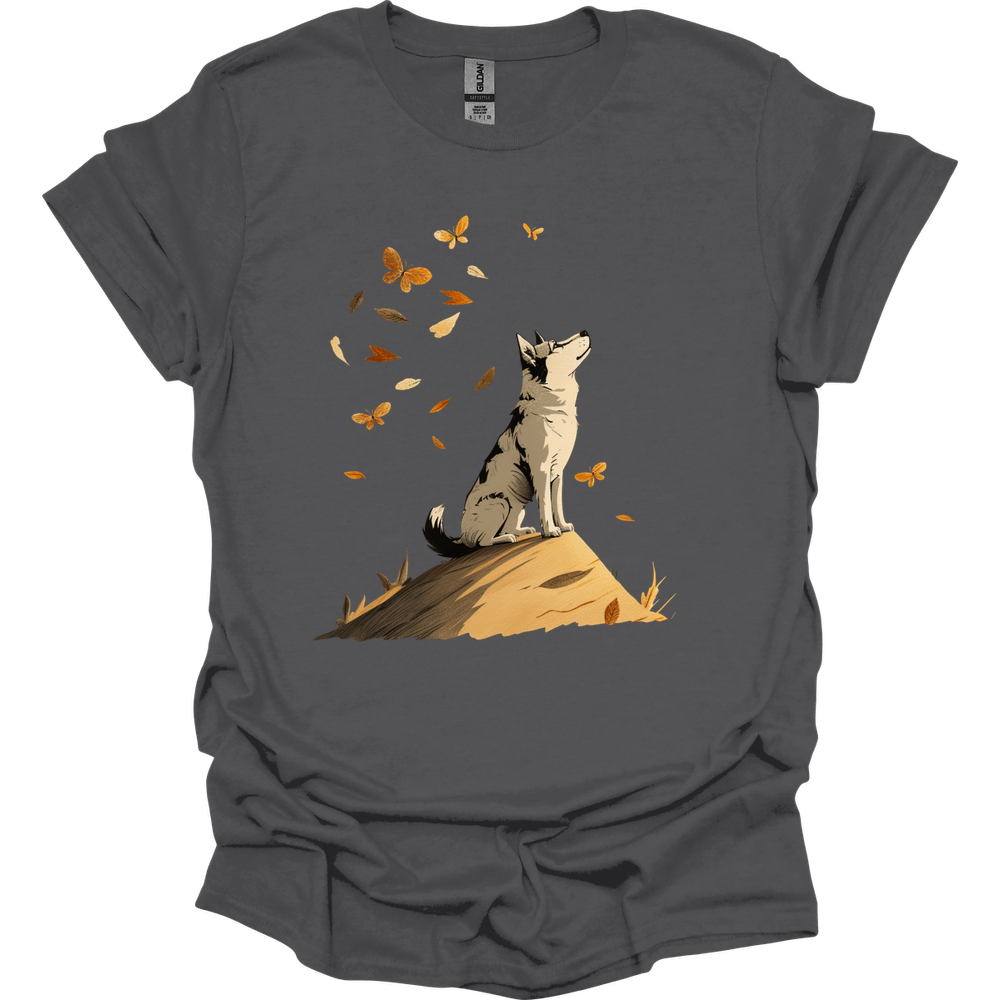 Siberian Husky - Fall Dog T-Shirt
