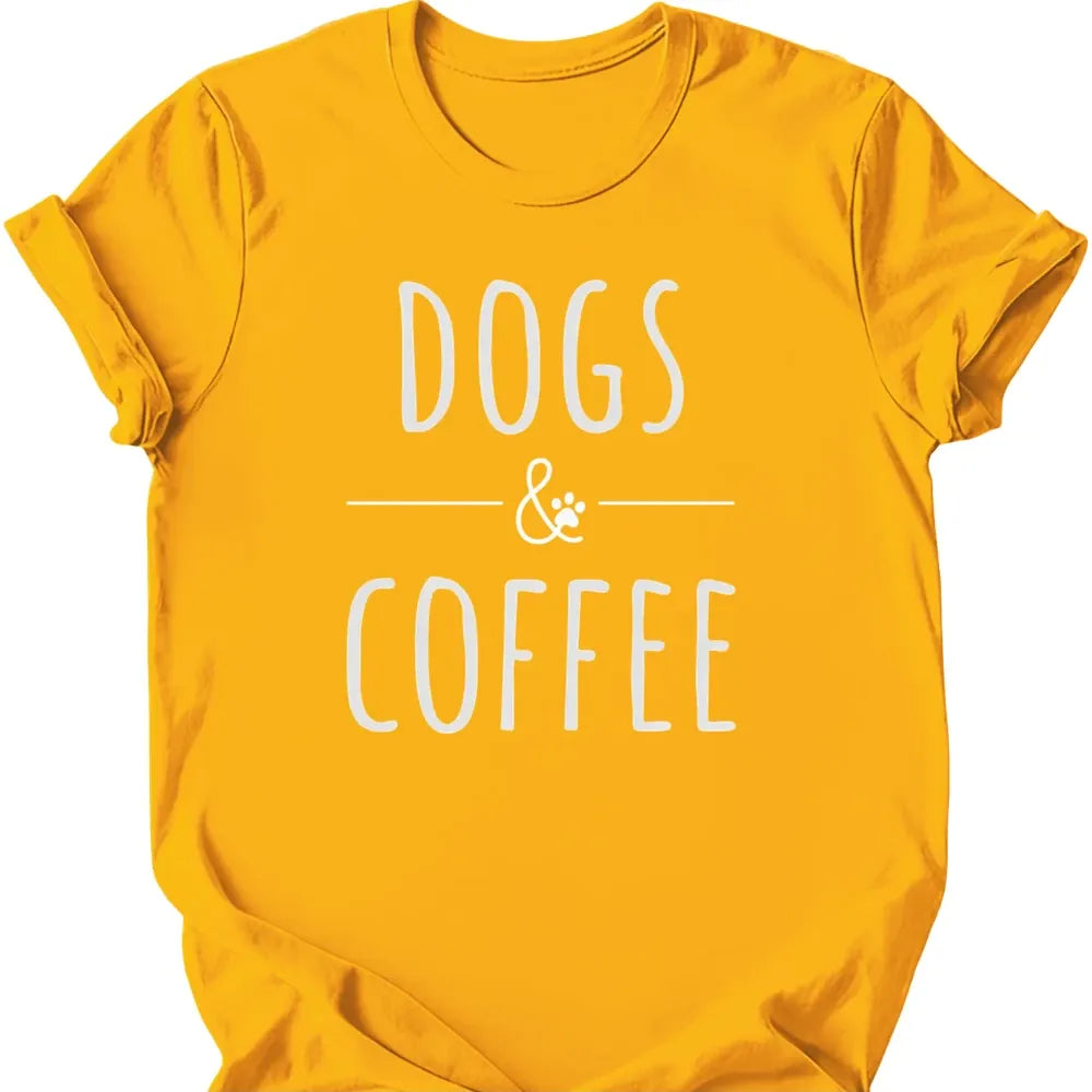Dogs And Coffee T-Shirt Secondary image