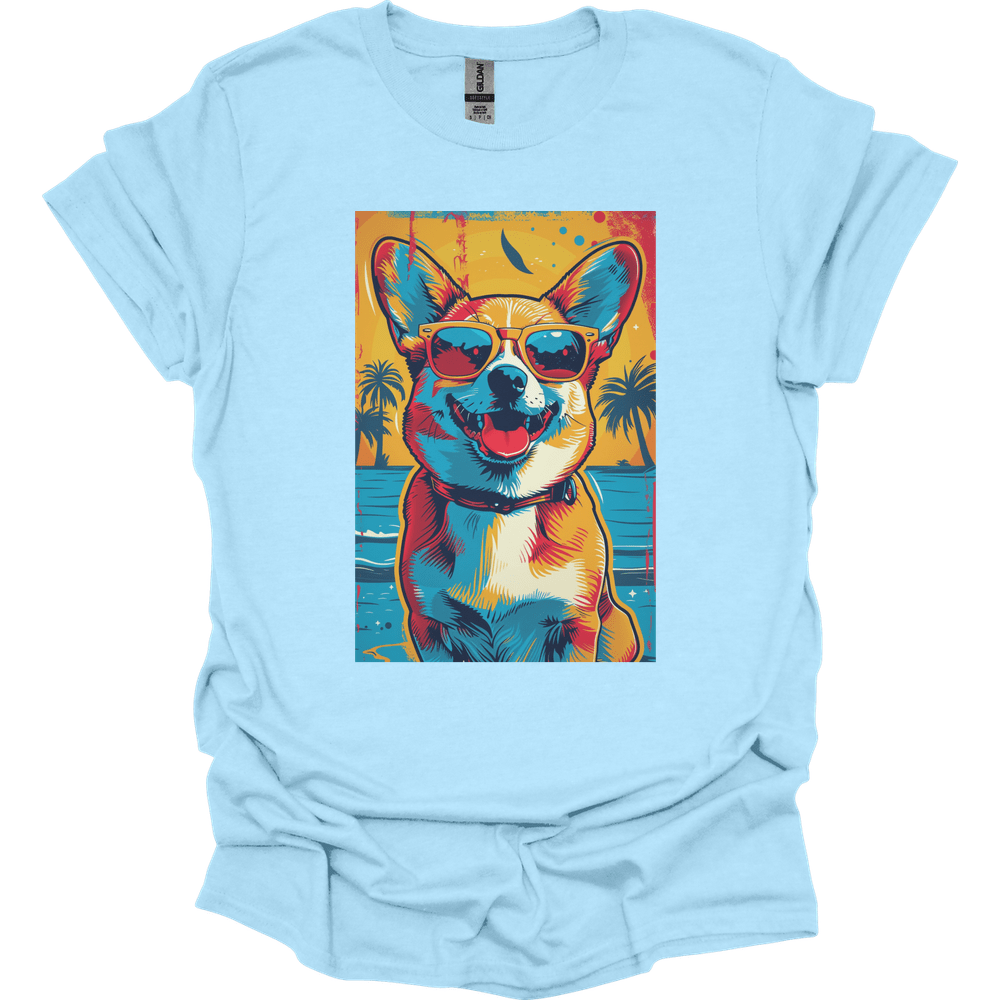 Pembroke Welsh Corgi - Summer Dog T-Shirt