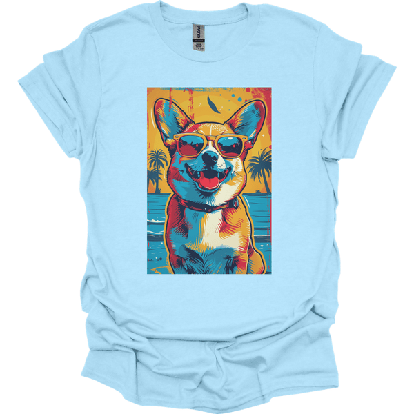 Pembroke Welsh Corgi - Summer Dog T-Shirt