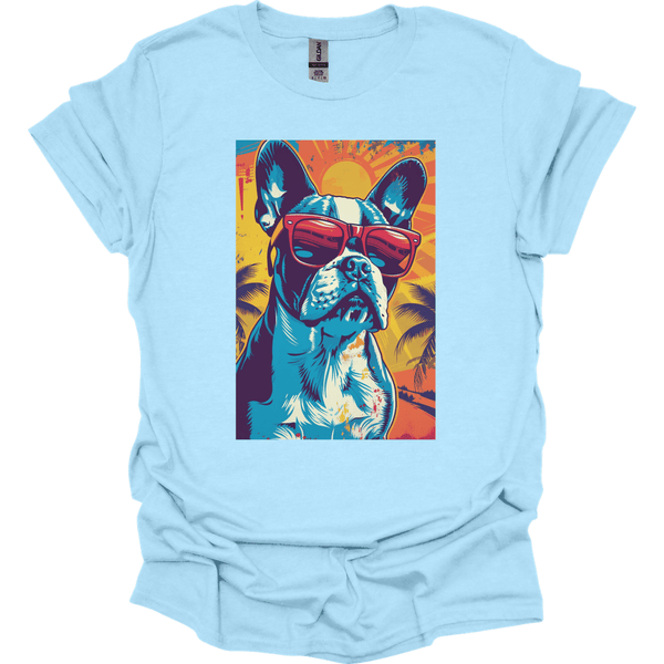 Boston Terrier - Summer Dog T-Shirt