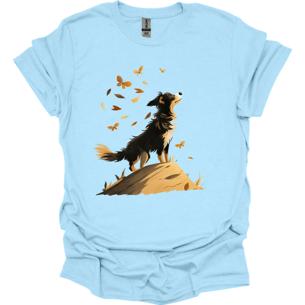 Australian Shepherd - Fall Dog T-Shirt