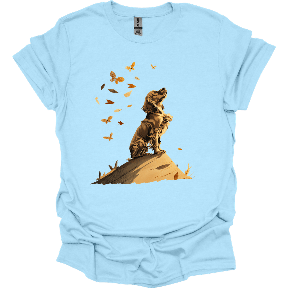 Cocker Spaniel - Fall Dog T-Shirt