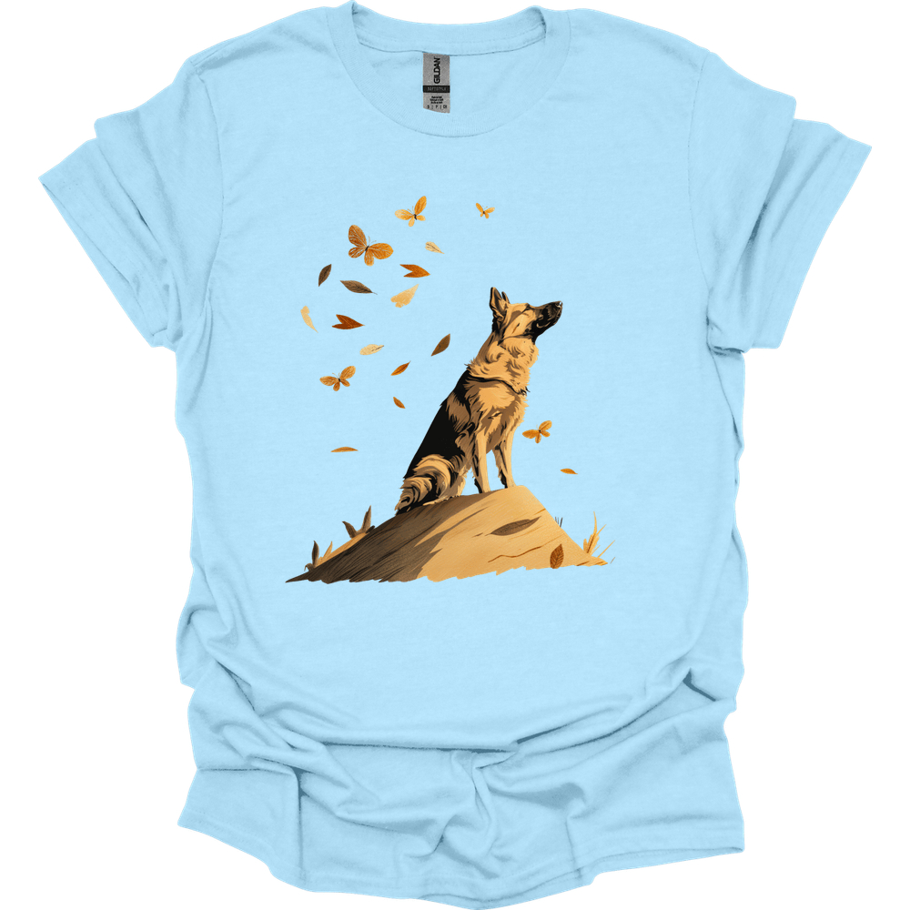 German Shepherd - Fall Dog T-Shirt