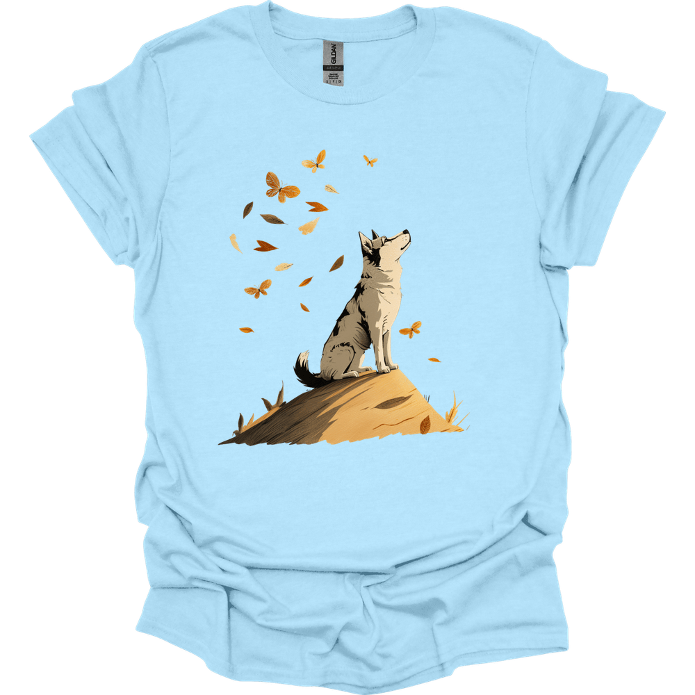 Siberian Husky - Fall Dog T-Shirt Secondary image