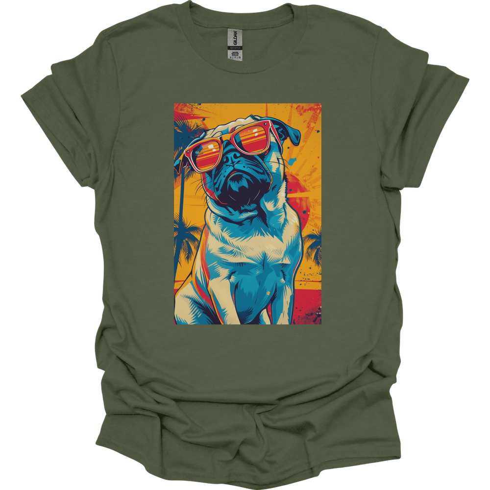 Pug - Summer Dog T-Shirt