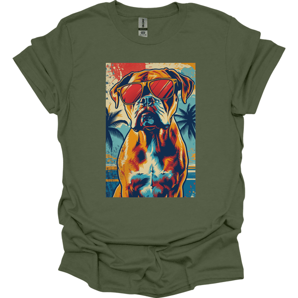 Boxer - Summer Dog T-Shirt