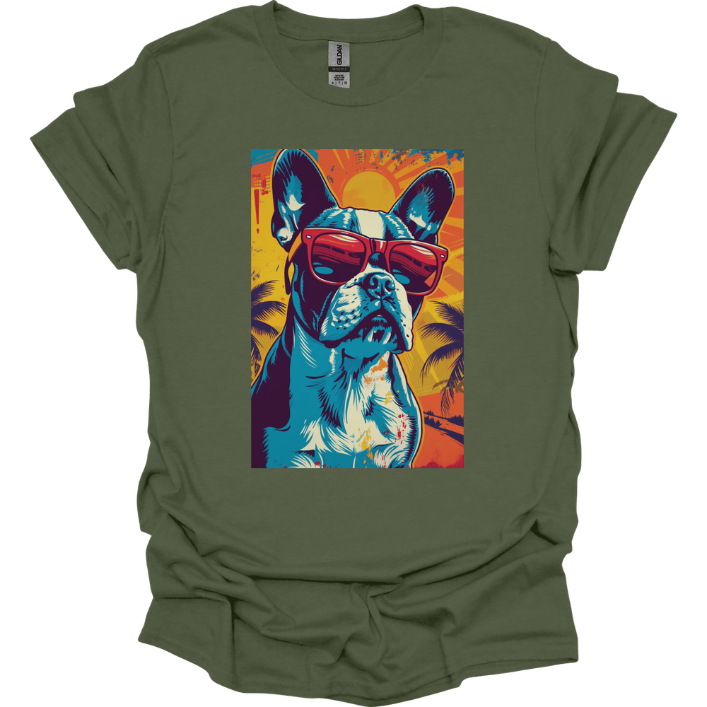 Boston Terrier - Summer Dog T-Shirt