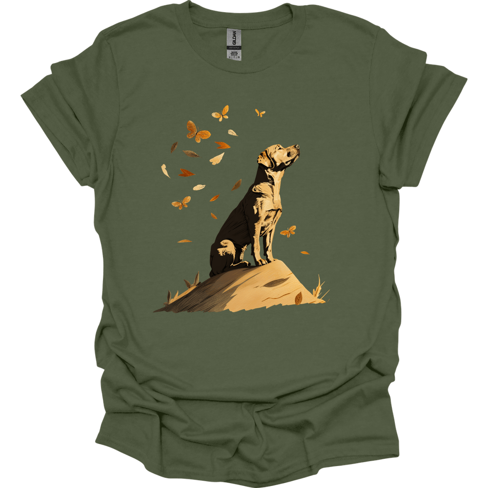 Labrador - Fall Dog T-Shirt
