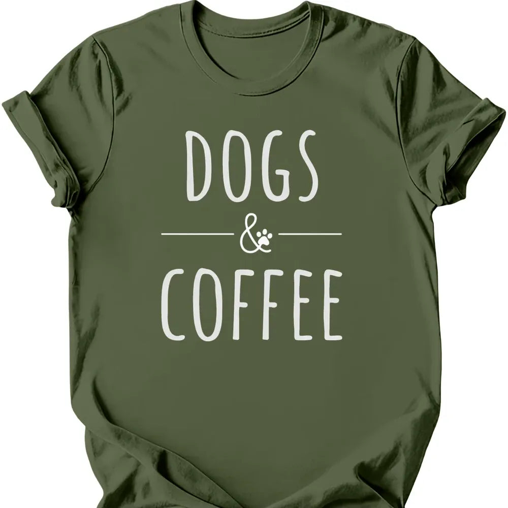 Dogs And Coffee T-Shirt Main image