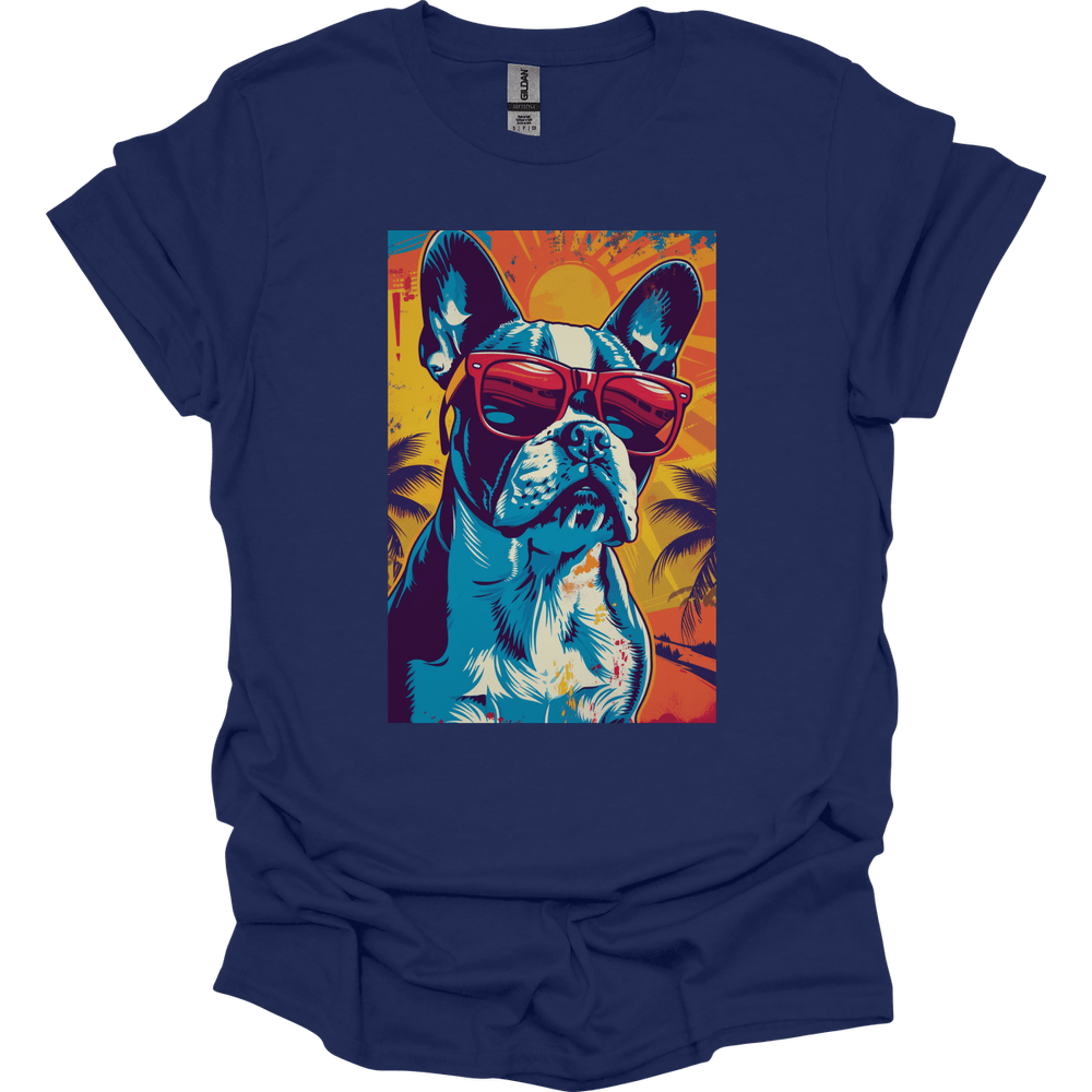 Boston Terrier - Summer Dog T-Shirt