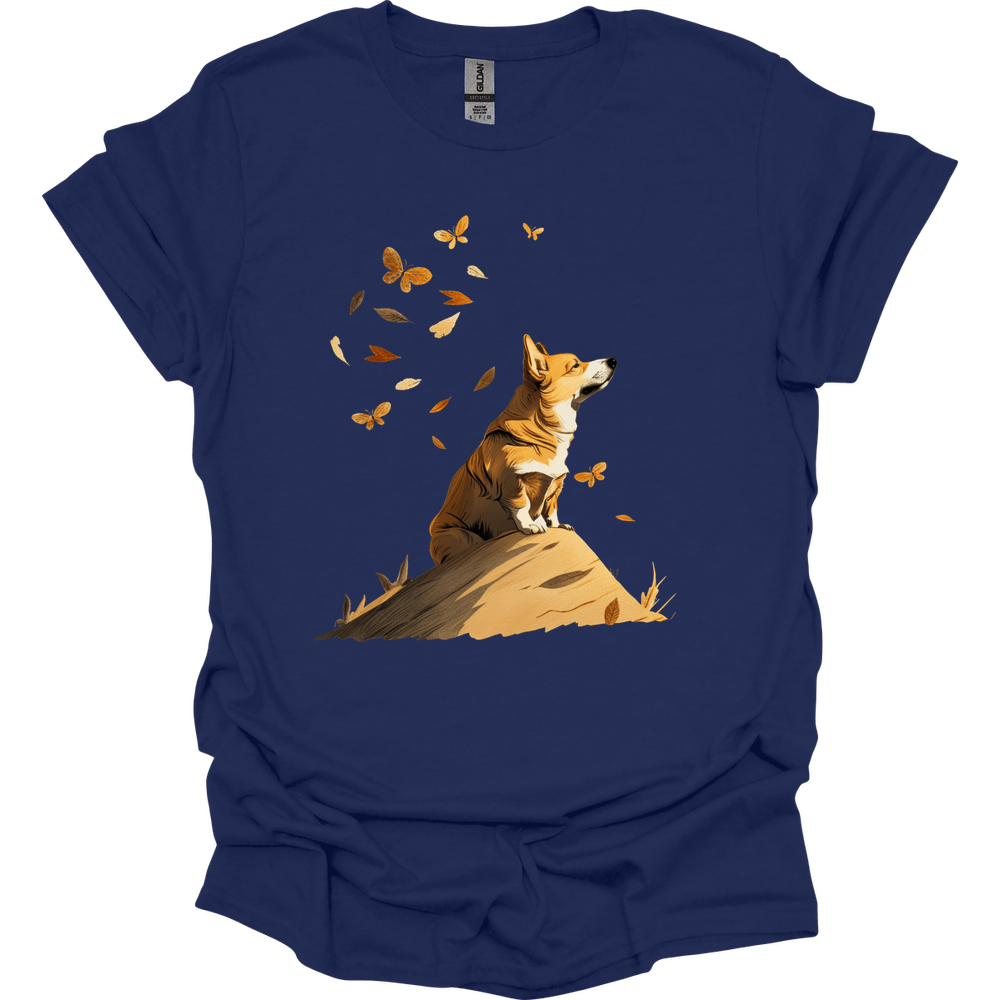 Corgi - Fall Dog T-Shirt